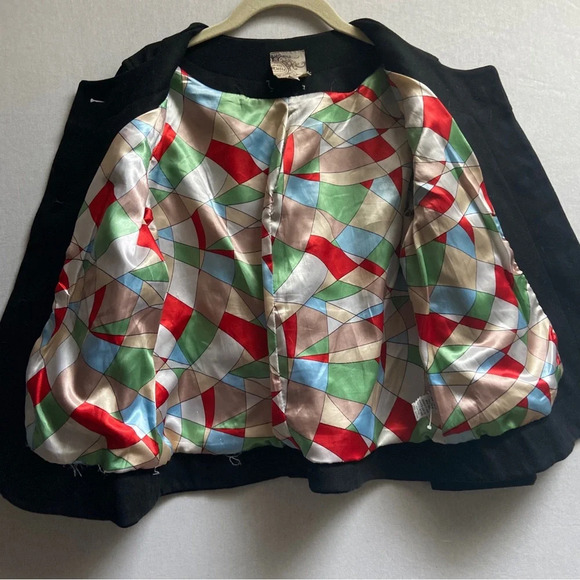 Tulle Anthropologie wool blend pea coat Sz S - Picture 3 of 10